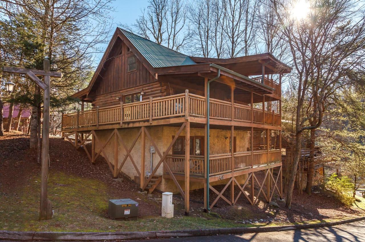 Villa Moose Tracks Cabin Pigeon Forge Exterior foto